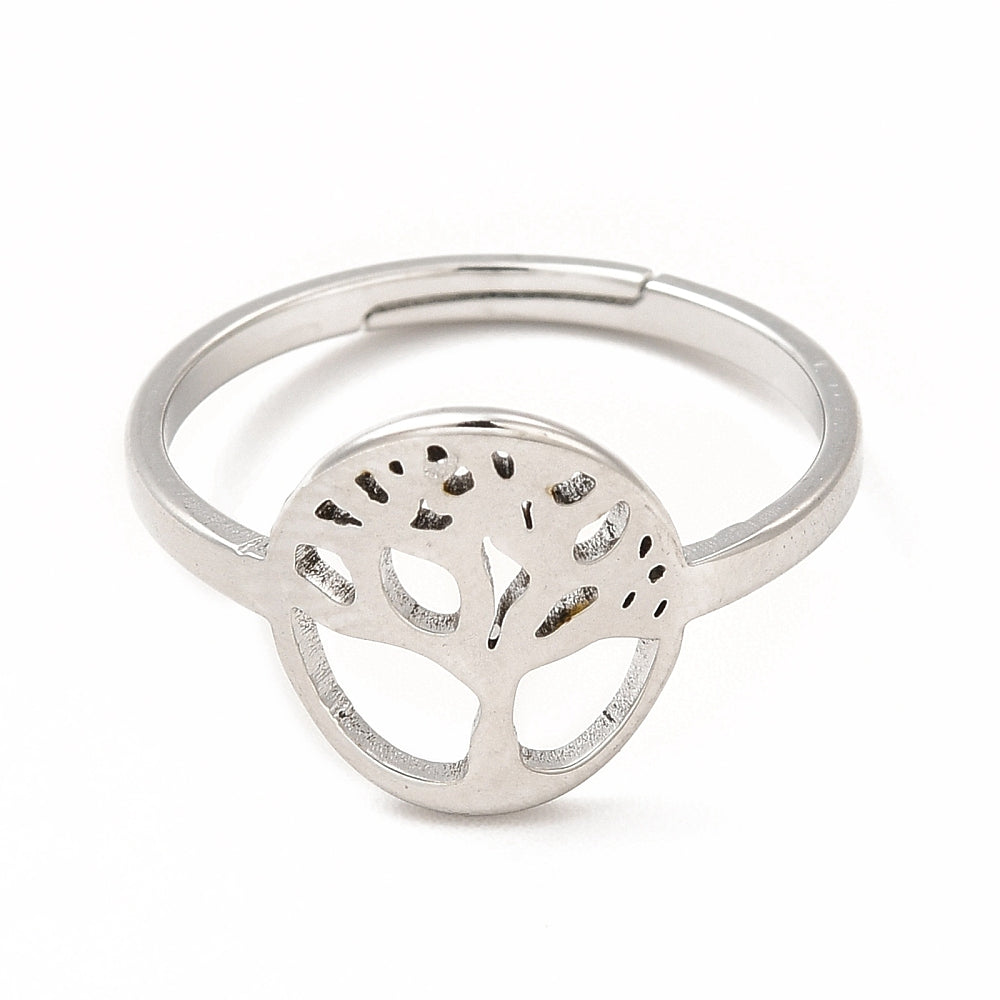 Sweet tree bague acier inoxydable