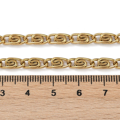 Collier acier inoxydable maille torsade