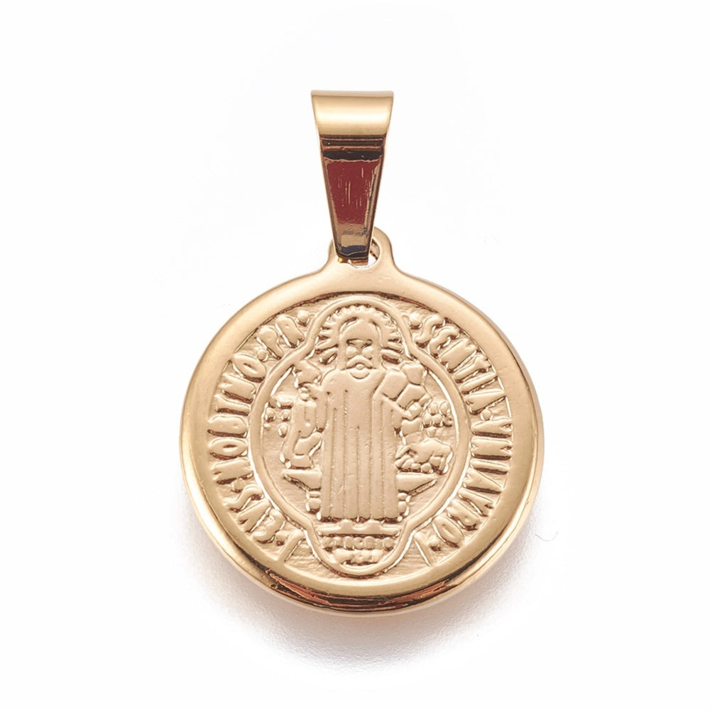 Pendentif St Benoit rond