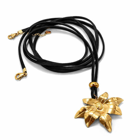 Collier - Orchidée