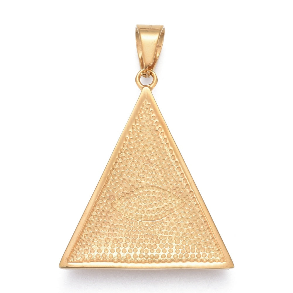 Pendentif - oeil d'horus triangle - protection