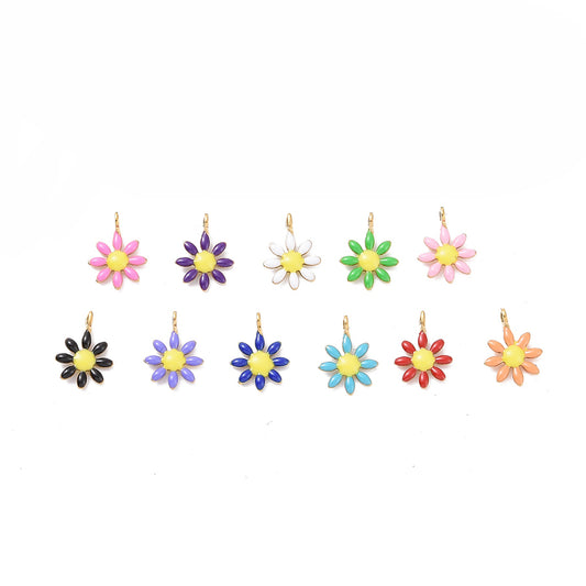Charm petite marguerite - coloré