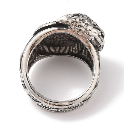 Bague grosse chevalière Valknut
