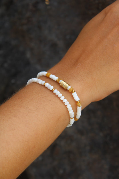 Solea - Alba - Bracelet perle de nacre