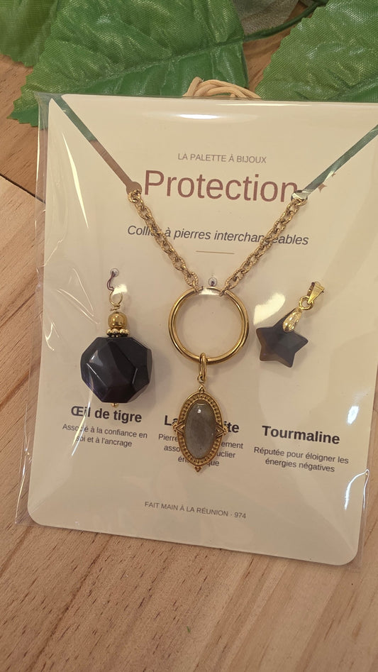 Collier interchangeable Protection – La Palette à Bijoux