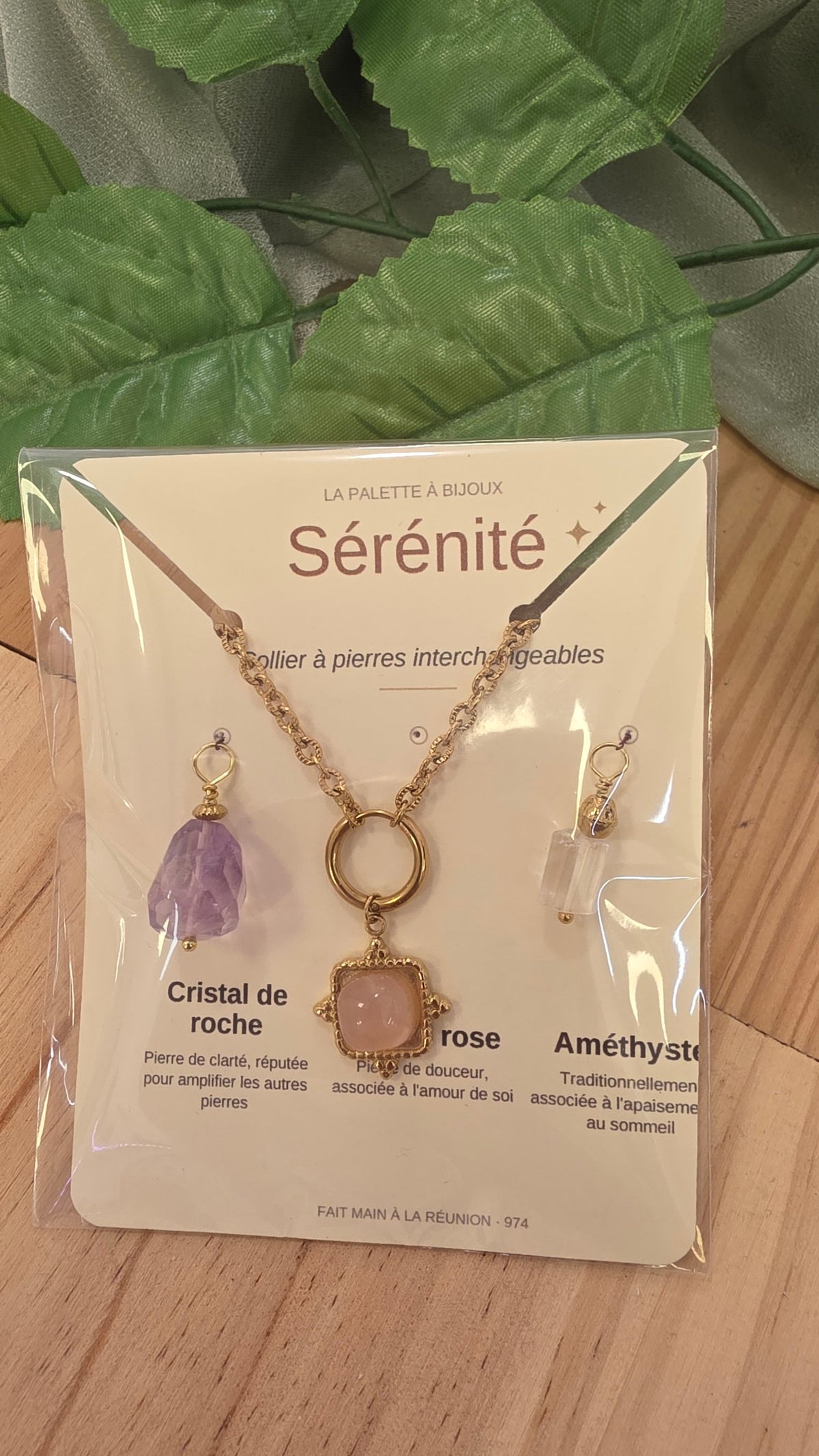 Collier interchangeable Sérénité – La Palette à Bijoux
