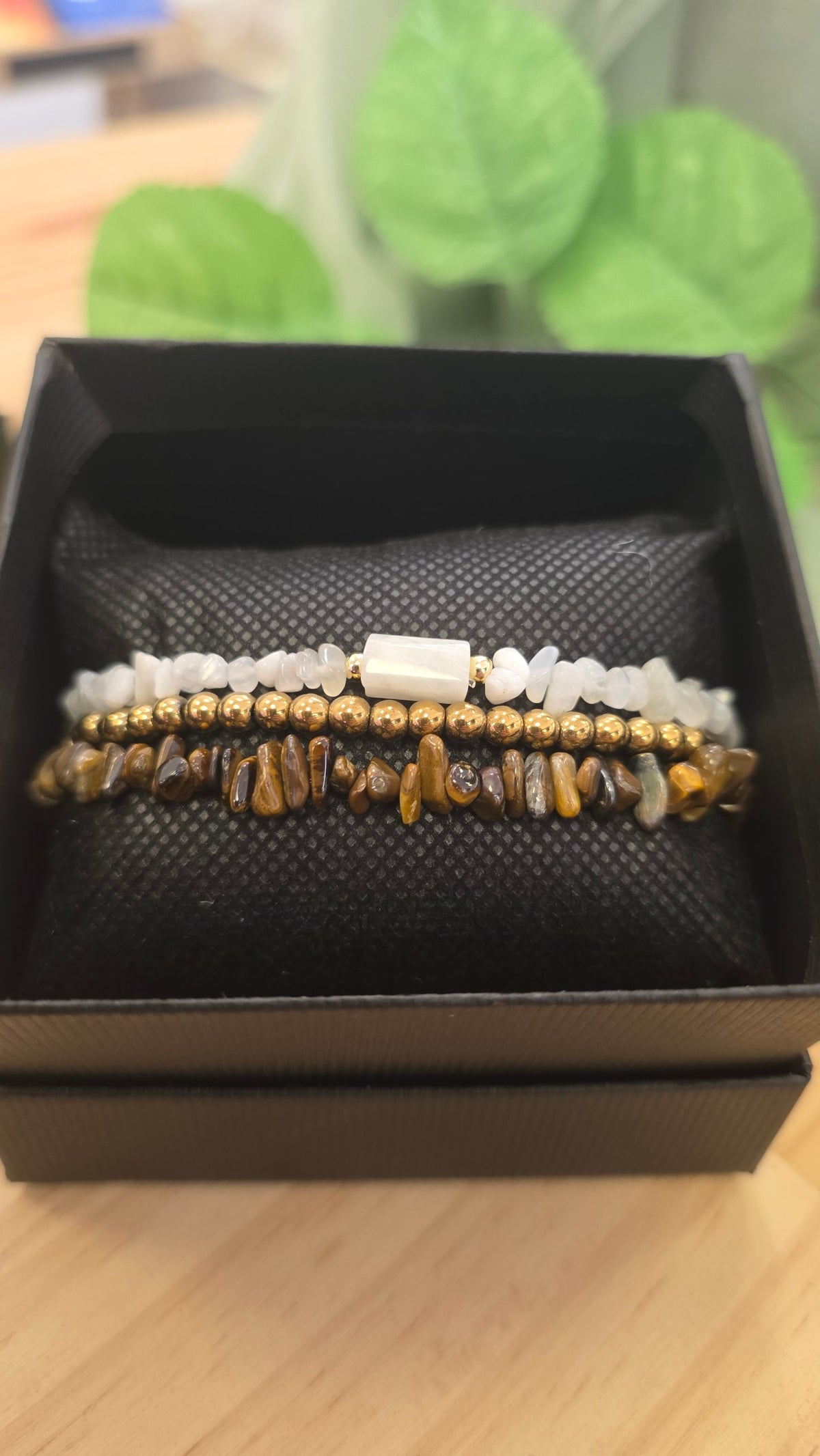 Trio de bracelets Clair de lune – La Palette à Bijoux