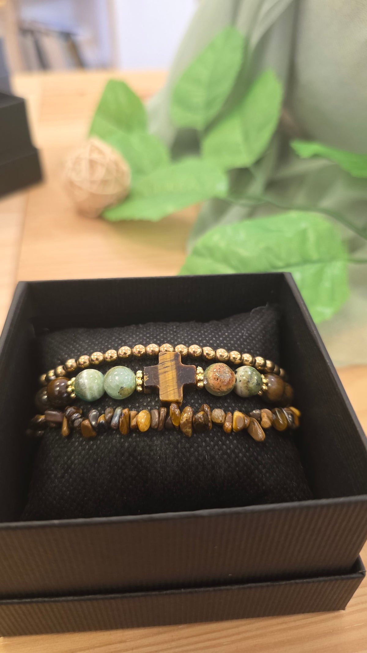 Trio de bracelets Foi – La Palette à Bijoux