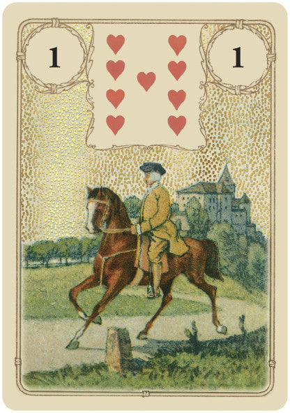 Oracle Lenormand doré