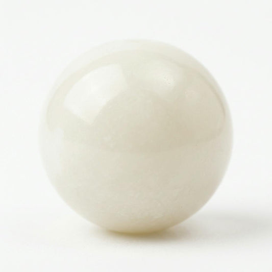 Perle jade blanc
