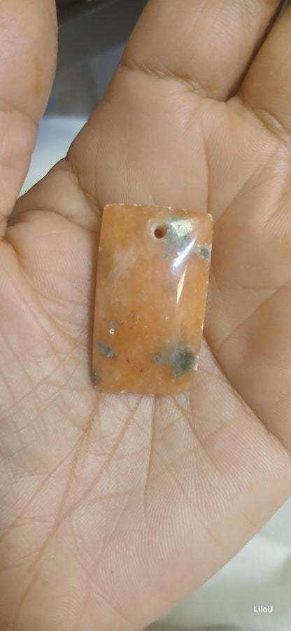 Pendentif calcite goutte