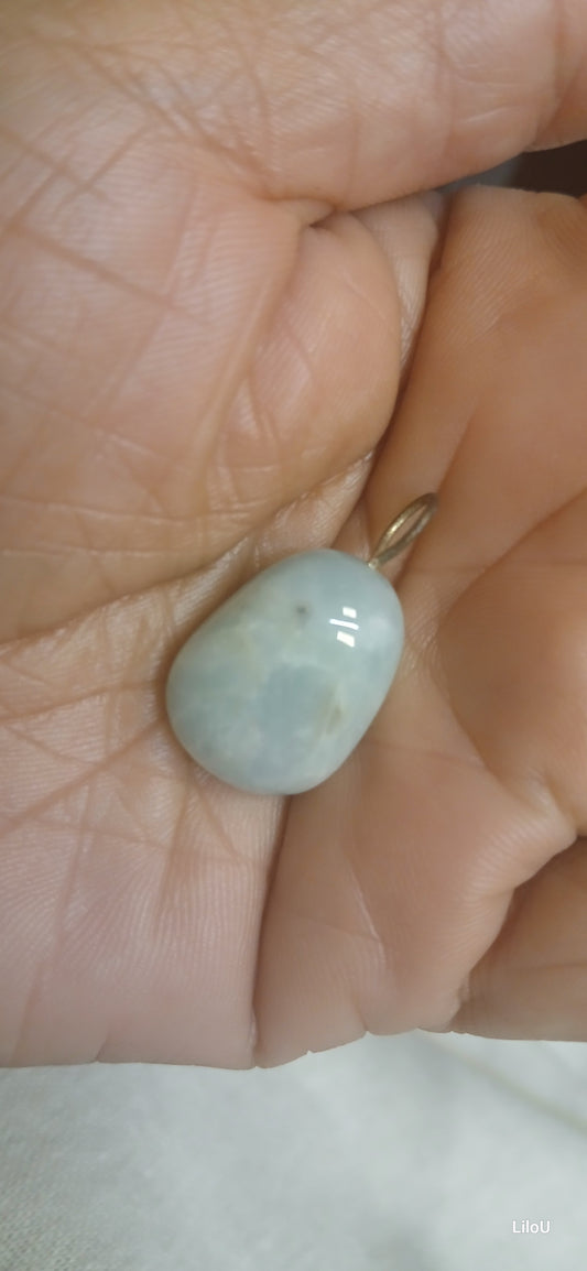Amazonite Pend pierre roulee