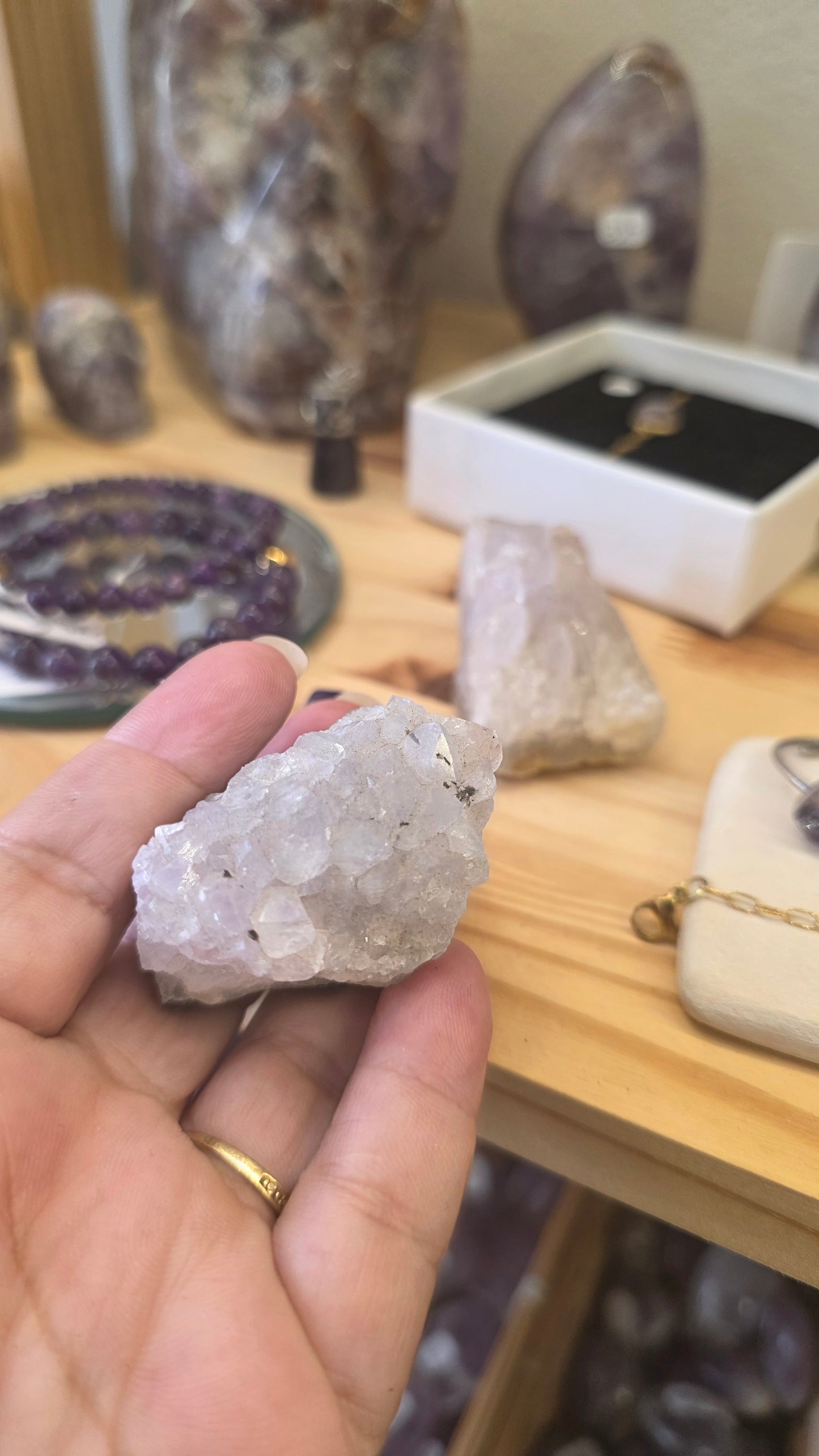 Améthyste mini druse