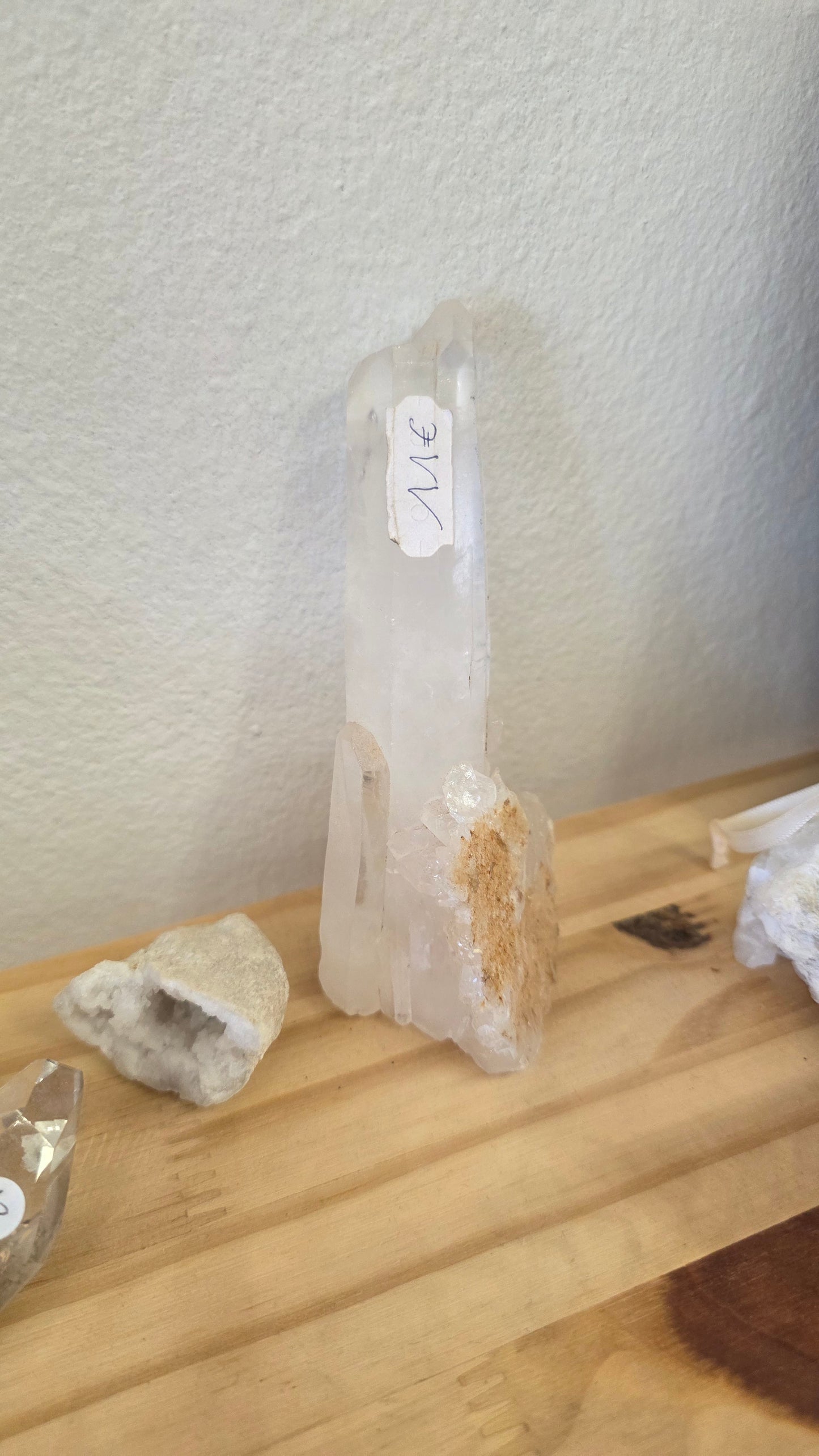 Cristal de roche pointe