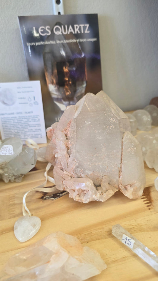 Cristal de roche grosse pointe