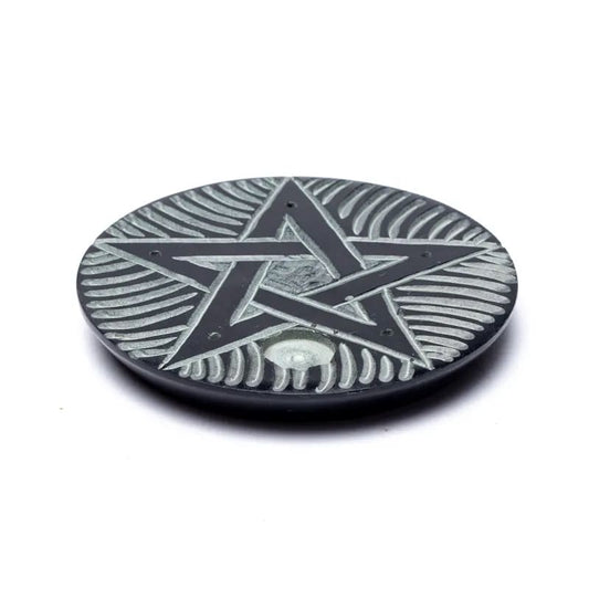 Brule encens Pentacle batons/cones pierre savon -- 10
