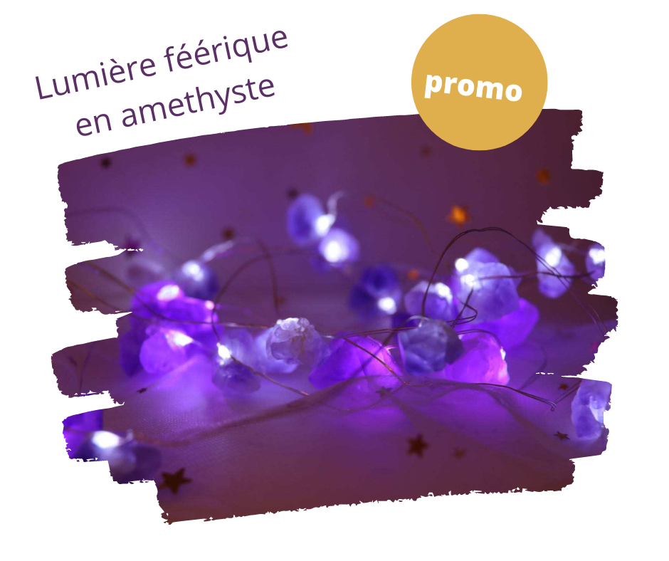 Guirlande Lumineuse en Améthyste