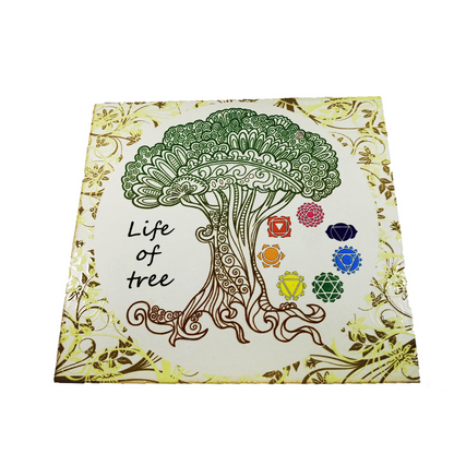 Coffret Arbre de Vie Pierres 7 Chakras - Bijoux Zen Réunion