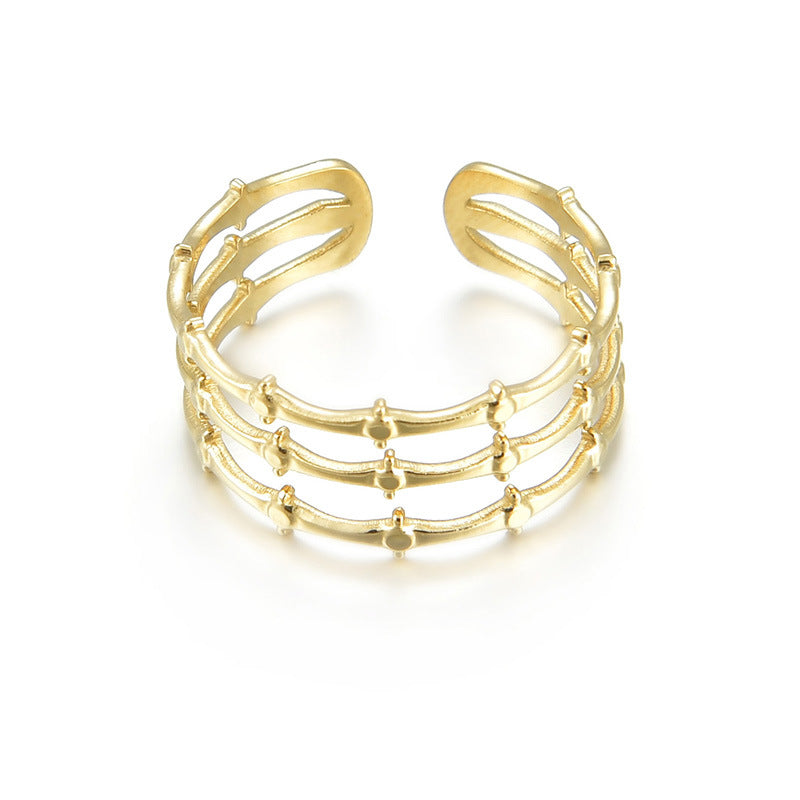 BAGUE MANCHETTE MULTIRANG