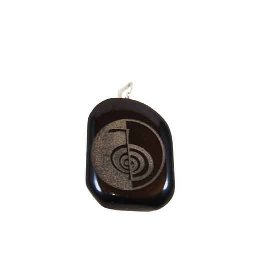 Pendentif Cho Ku Rei Onyx - Bijoux Zen Réunion