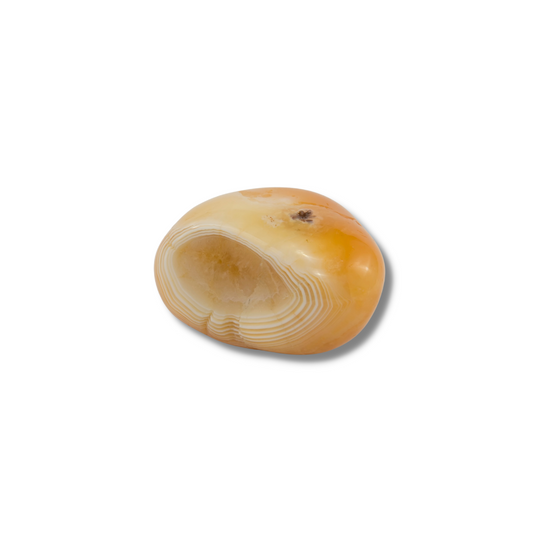 Agate Jaune pierre roulée