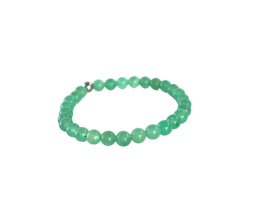 Bracelet élastique aventurine naturelle