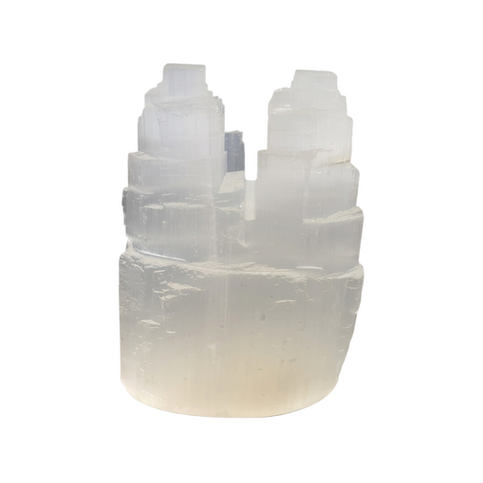 Selenite Iceberg double-- 10 cm