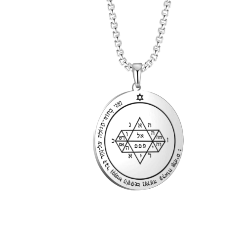 PENTACLE TETRAGRAMMATON : PROTECTION - La palette a bijoux