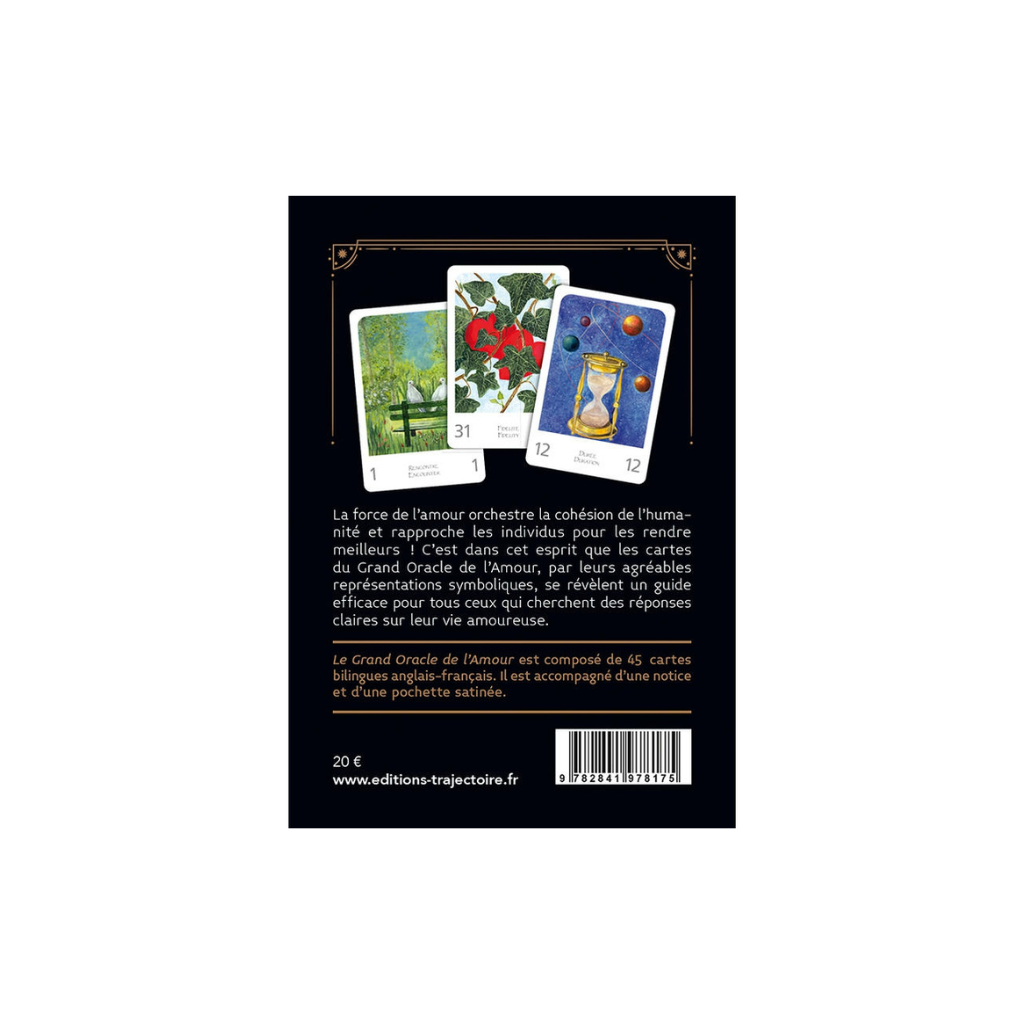 Le grand Oracle de l'Amour - 45 cartes & la notice - Coffret