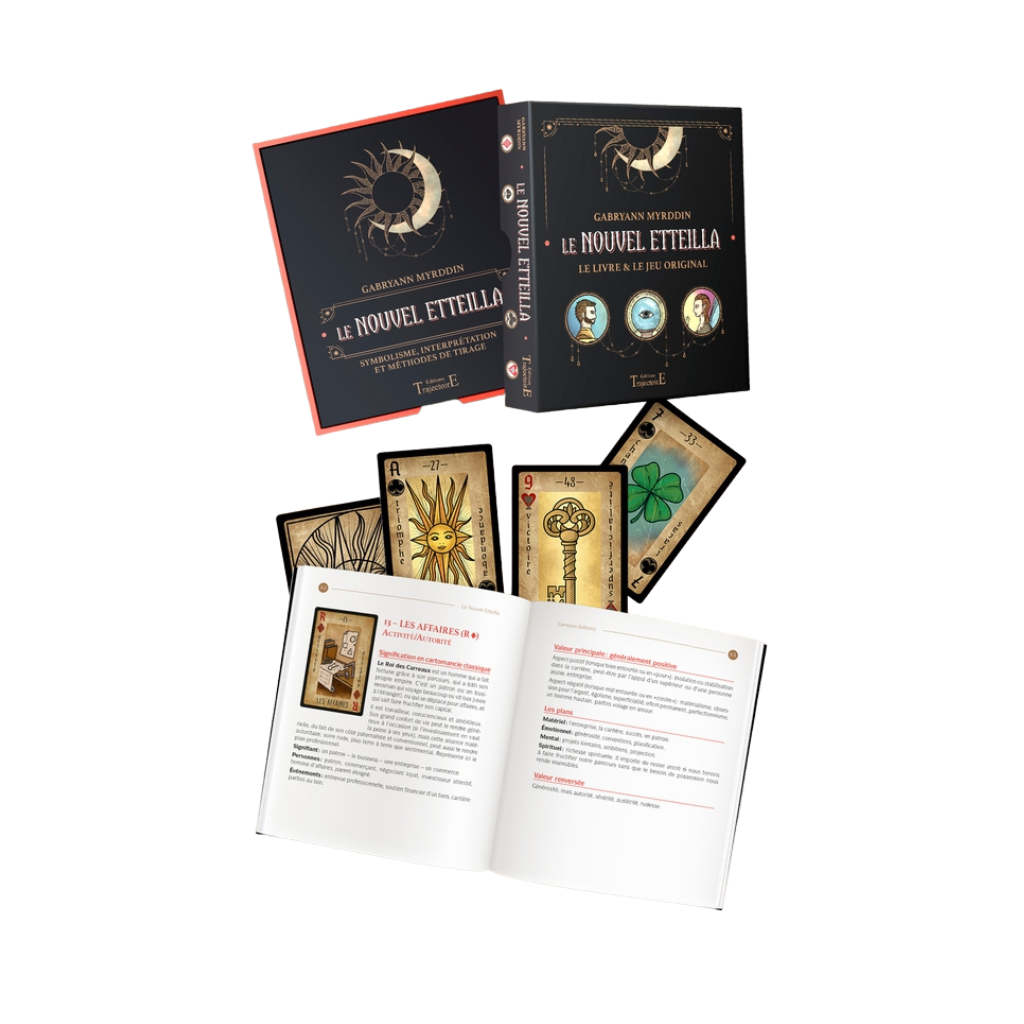 Le Nouvel Etteilla - Le livre & le jeu original - Coffret