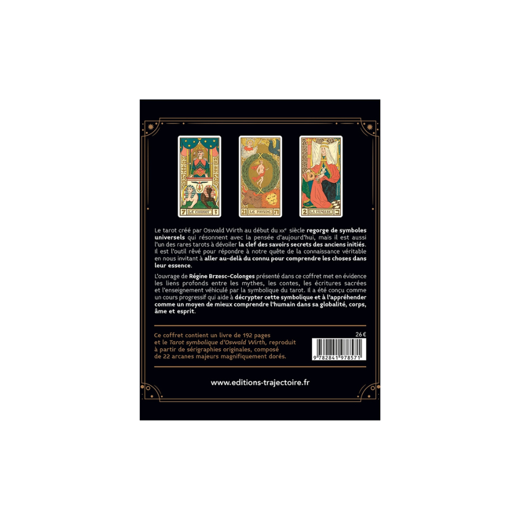 Le tarot Symbolique d'Oswald Wirth - Coffret - Le livre & le jeu