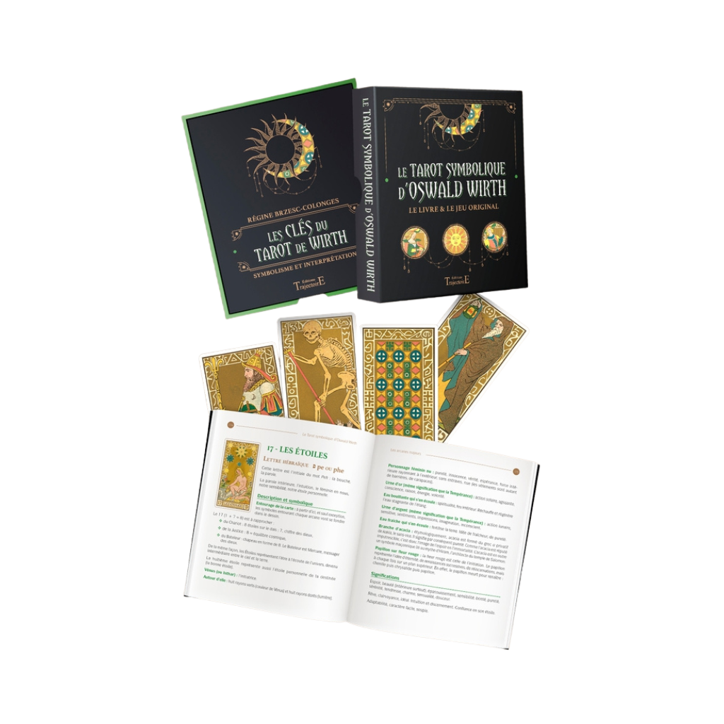 Le tarot Symbolique d'Oswald Wirth - Coffret - Le livre & le jeu