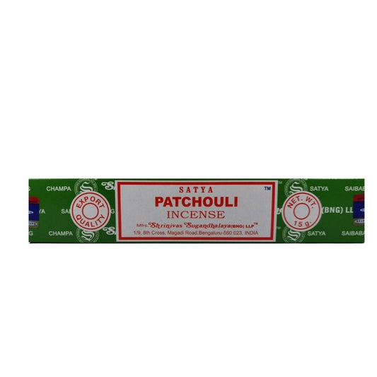 Encens Satya Patchouli - Bijoux Zen Réunion